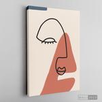 Cargar imagen en el visor de la galería, Cuadro Rostros Abstractos Clara