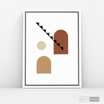 Cargar imagen en el visor de la galería, Cuadro Abstracto Escalera