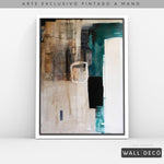 Cargar imagen en el visor de la galería, Arte Pintado a Mano Utopia Vertical