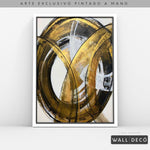 Cargar imagen en el visor de la galería, Arte Pintado a Mano Aura de Abundancia Vertical