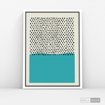 Cargar imagen en el visor de la galería, Cuadro Abstracto Azul