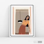 Cargar imagen en el visor de la galería, Cuadro Mulata La Mantilla