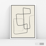 Cargar imagen en el visor de la galería, Cuadro Minimalista Knot