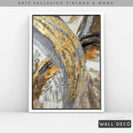 Cargar imagen en el visor de la galería, Arte Pintado a Mano Vientos de Abundancia Vertical