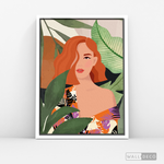 Cargar imagen en el visor de la galería, Cuadro Mujer Olivia