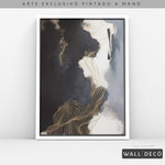 Cargar imagen en el visor de la galería, Arte Pintado a Mano Ritmo Nocturno Vertical