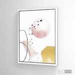 Cargar imagen en el visor de la galería, Cuadro Abstracto Nórdico Pastel Dos