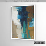 Cargar imagen en el visor de la galería, Arte Pintado a Mano Estuario Magno Vertical