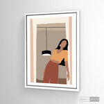 Cargar imagen en el visor de la galería, Cuadro Mulata La Mantilla