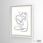 Cargar imagen en el visor de la galería, Cuadro Minimalista Figura Humana