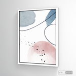 Cargar imagen en el visor de la galería, Cuadro Abstracto Nórdico Pastel tres