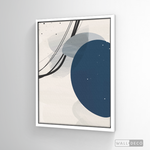 Cargar imagen en el visor de la galería, Cuadro Abstracto Nórdico Óvalos Dos