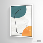 Cargar imagen en el visor de la galería, Cuadro Abstracto Nórdico Trazos Dos