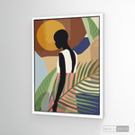 Cargar imagen en el visor de la galería, Cuadro Mujer Luanda