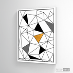 Cargar imagen en el visor de la galería, Cuadro Abstracto Prisma Pirámide