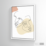 Cargar imagen en el visor de la galería, Cuadro Face Lines Cercanía