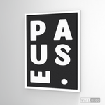 Cargar imagen en el visor de la galería, Cuadro Minimalista Pause