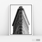 Cargar imagen en el visor de la galería, Cuadro New York Flatiron Vertical