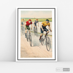 Cargar imagen en el visor de la galería, Cuadro Arte Vintage Bikes