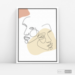 Cargar imagen en el visor de la galería, Cuadro Face Lines Cercanía