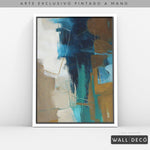 Cargar imagen en el visor de la galería, Arte Pintado a Mano Estuario Magno Vertical