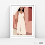 Cargar imagen en el visor de la galería, Cuadro Mulata Paseo Trinidad