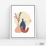 Cargar imagen en el visor de la galería, Cuadro Boho Floreros Uno