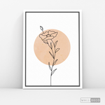 Cargar imagen en el visor de la galería, Cuadro Boho Botánica Flor