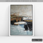 Cargar imagen en el visor de la galería, Arte Pintado a Mano Contrastes De Pensamiento Vertical