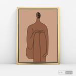 Cargar imagen en el visor de la galería, Cuadro Minimalista Figura Humana Tres