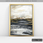 Cargar imagen en el visor de la galería, Arte Pintado a Mano Espejos en el Mar Vertical