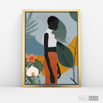 Cargar imagen en el visor de la galería, Cuadro Mujer Kenia