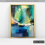 Cargar imagen en el visor de la galería, Arte Pintado a Mano Gema Vertical