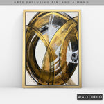 Cargar imagen en el visor de la galería, Arte Pintado a Mano Aura de Abundancia Vertical