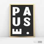 Cargar imagen en el visor de la galería, Cuadro Minimalista Pause