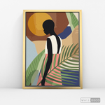 Cargar imagen en el visor de la galería, Cuadro Mujer Luanda