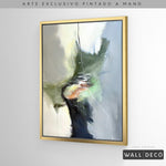 Cargar imagen en el visor de la galería, Arte Pintado a Mano Pensamiento Musical Vertical