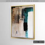 Cargar imagen en el visor de la galería, Arte Pintado a Mano Utopia Vertical