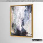 Cargar imagen en el visor de la galería, Arte Pintado a Mano Átomos de Mar Vertical