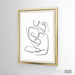 Cargar imagen en el visor de la galería, Cuadro Minimalista Figura Humana