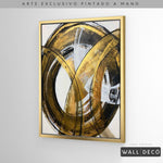 Cargar imagen en el visor de la galería, Arte Pintado a Mano Aura de Abundancia Vertical