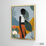 Cargar imagen en el visor de la galería, Cuadro Mujer Kenia