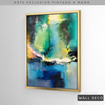 Cargar imagen en el visor de la galería, Arte Pintado a Mano Gema Vertical