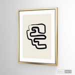 Cargar imagen en el visor de la galería, Cuadro Minimalista Line Art