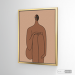Cargar imagen en el visor de la galería, Cuadro Minimalista Figura Humana Tres
