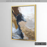 Cargar imagen en el visor de la galería, Arte Pintado a Mano Montañas de Color Vertical