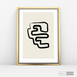 Cargar imagen en el visor de la galería, Cuadro Minimalista Line Art