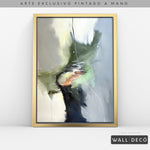 Cargar imagen en el visor de la galería, Arte Pintado a Mano Pensamiento Musical Vertical