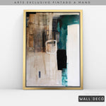 Cargar imagen en el visor de la galería, Arte Pintado a Mano Utopia Vertical