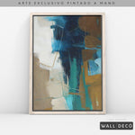 Cargar imagen en el visor de la galería, Arte Pintado a Mano Estuario Magno Vertical